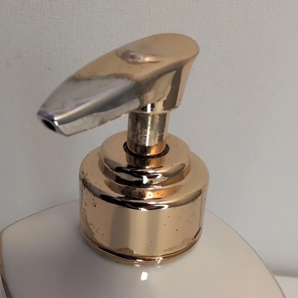 Lenox Christmas Holiday Dimensions Soap/Lotion Dispenser Holly Berries Design